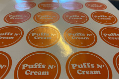 Puffs n' Cream klistermærker